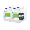 Höfer Chemie Glycérine végétalienne 99,5% 4 x 5 L - Glycérine de qualité alimentaire - Polyvalente - Pour la fabrication de s