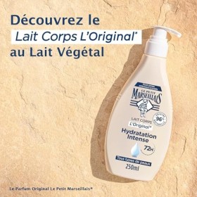Le Petit Marseillais | Lait Corps LOriginal flacon-pompe de 250 ml – Soin pour le corps hydratation intense 72 h – Lait hy