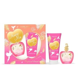 JEANNE ARTHES - Coffret Cadeau pour Femme - Amore Mio Tropical Crush - Eau de Parfum 100 ml + Lait pour le corps 200 ml - Par