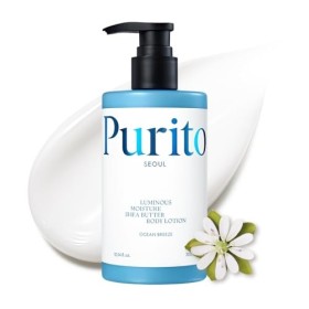 PURITO Luminous Moisture Shea Butter Body Lotion, Shea Butter, Gentle on Skin, Moisturizing, Dry Skin, Pump Bottle, K-Beauty,
