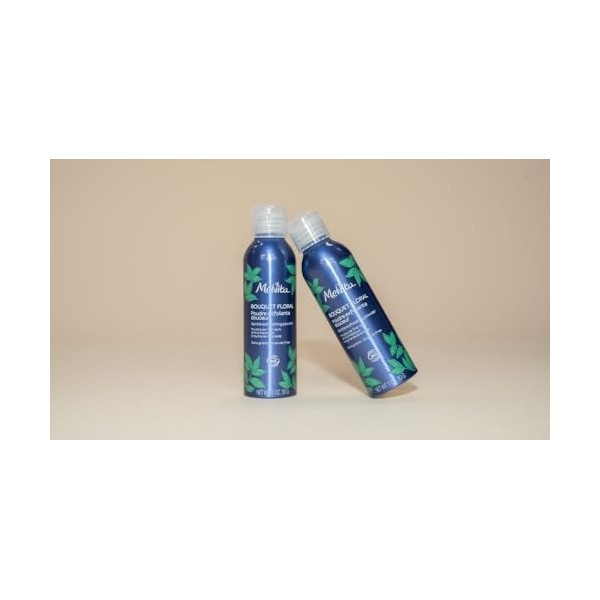 Melvita, Poudre exfoliante douce à base dingrédients naturels pour un teint éclatant et une peau revitalisée, adaptée à tous