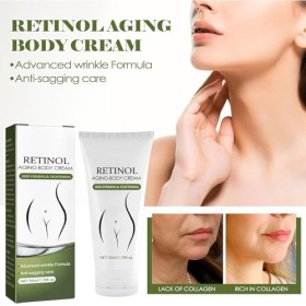 Crème pour le Visage au Rétinol,Creme Raffermissante Corps Pour La Peau,Crème pour le Corps Vieillissante au Rétinol,Crème Po