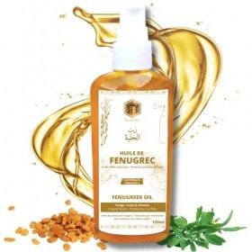 Huile de fenugrec BIO 120 ml pure et naturelle qualité cosmétique et alimentaire | Anti-rides peaux sèches fortifie les cheve