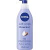 NIVEA Lait Corps Hydratant Douceur 72h 1 x 250 ml — Crème hydratante à lAcide Hyaluronique pur & Beurre de karité — Soin p