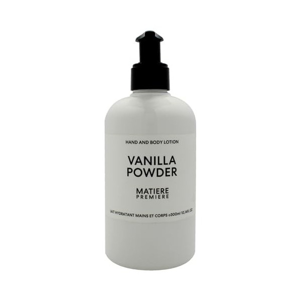 Hand and Body Lotion - Vanilla Powder by Matiere Premiere for Unisex - 10.14 oz Body Lotion