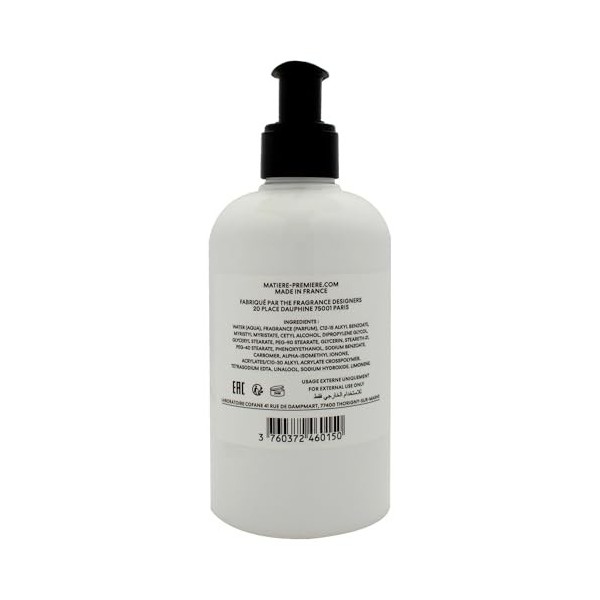 Hand and Body Lotion - Crystal Saffron by Matiere Premiere for Unisex - 10.14 oz Body Lotion
