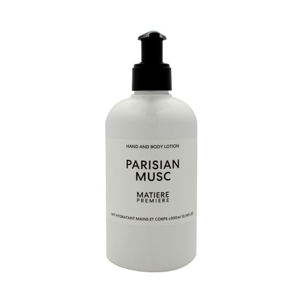 Hand and Body Lotion - Parisian Musc by Matiere Premiere for Unisex - 10.14 oz Body Lotion