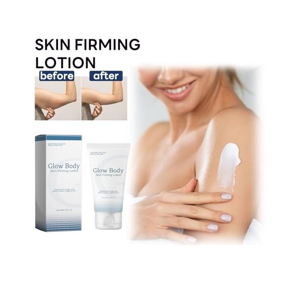 Crème Lissante pour le Corps, Beurre Corporel Raffermissant for La Peau, Lait Corps Hydratant Anti Dessèchement, Lotion Hydra