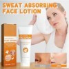 Anti-transpirant pour le visage, lotion pour le visage absorbant la transpiration, lotion pour le visage anti-transpiration, 
