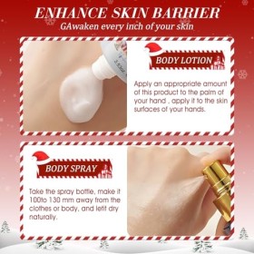 WEILAOK Lait Corps Hydratant, Lait Corps Hydratant Anti Dessèchement, Lait Corps, Soins pour Le Corps, Les Cadeaux Noel Femme