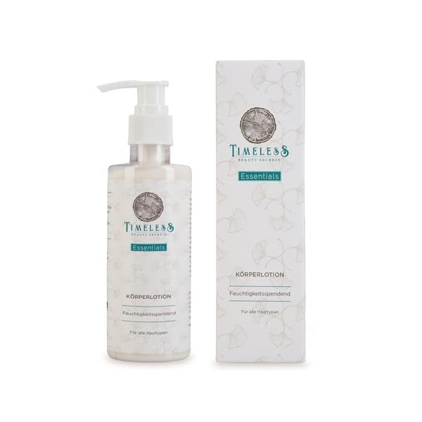 Timeless Beauty Secrets Essentials Lotion pour le corps - Hydratante en profondeur, non grasse