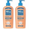 Mixa Intensif Peaux Sèches Lait Corps Anti Dessèchement, 300ml Lot de 2 