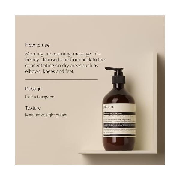 Aesop Geranium Leaf Body Balm 500 ml