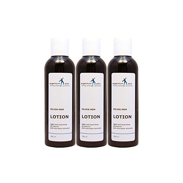 Lotion Argent-MSM - Contenance : 3 x 200 ml