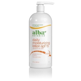 Alba Botanica Lotion hydratante pour le corps Very Emollient Daily Shade - Formule riche en émollients pour peaux sèches - FP