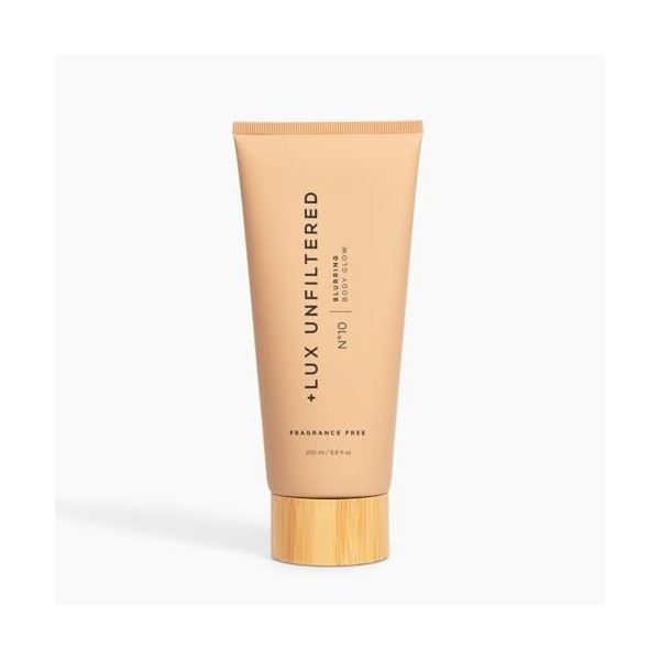 + Lux Unfiltered N°10 Blurring Body Glow Sans Parfum - Estompe les Imperfections - Lavable - Instantané - Hydratant - Lait