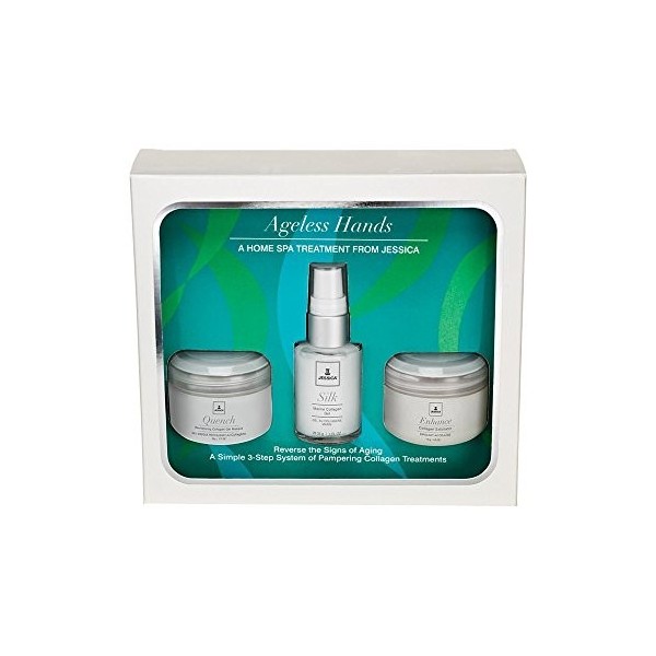 Jessica Cosmetics Ageless Hands Home Cuidado Juego, 15 g