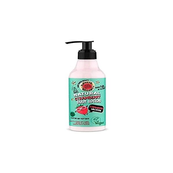 Planeta Organica Lotion Corporelle Naturelle à La Fraise Vacances à La Fraise 250 ml 1 Unité