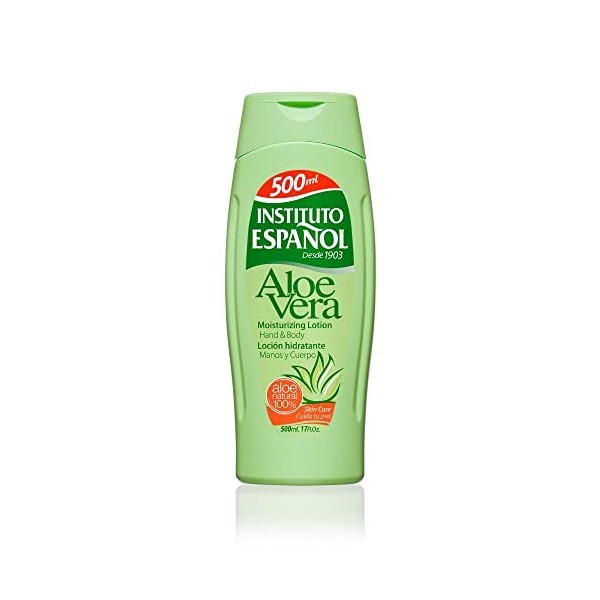 Instituto Español Loción Hidratante con Aloe Vera - 500 ml