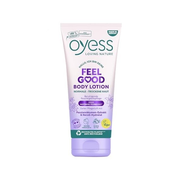 OYESS Loving nature Feel Good Lotion nourrissante pour le corps 175 ml