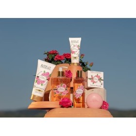 JEANNE EN PROVENCE - Lait Corporel Hydratant et Parfumé - Parfum Rose Envoûtante - 95% dIngrédients dOrigine Naturelle - Pe