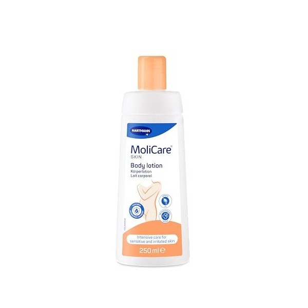 MoliCare Skin - Lait Corporel Hydratant Pour Peaux Sèches et Sensibles - pH Neutre à la Peau - 250 ml
