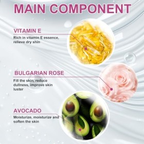 Crème Raffermissante Cou et Décolleté, Anti-Rides Cou pour Femmes, Crème Cou Anti Age, Lift Neck & Decollete Cream pour Resse