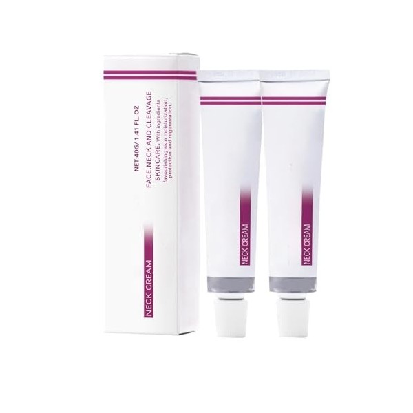Crème Pour le Cou 40g, Neck Firming Cream, Crème Pour Le Cou Raffermissante, Crème Raffermissante Pour Peau Flasque, Ridules,