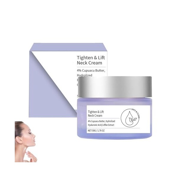 Crème Pour Le Cou, Neck Firming Cream, Crème Pour Le Cou Raffermissante, Crème Hydratante Quotidienne Pour Le Visage Et Le Co