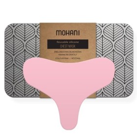 Mohani Pad Antirides pour Décolleté en 100% Silicone Médical | Soins pour Décolleté | Masque Anti Ride | Pads Réutilisables C