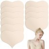 PANSYFEN 10 Morceaux Soins Pour Le Cou et Le Décolleté Patch Anti Rides Visage Ascenseur Et Ferme Convient Aux Femmes Et Aux 