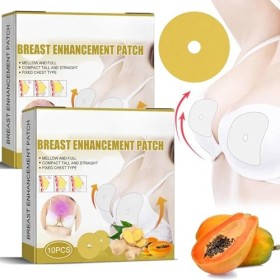 Patch damélioration des seins,Breast Enhancement Patch,20 Pièces Patchs Damélioration de la Poitrine,Patch Augmentation Mam