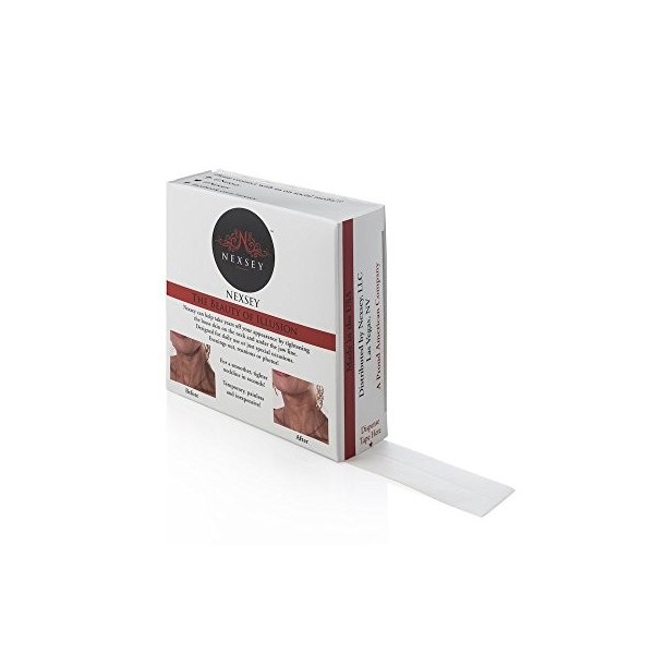 Nexsey Bande de cou pour affaisser les rides de la peau ou le double menton, raffermir et lisser