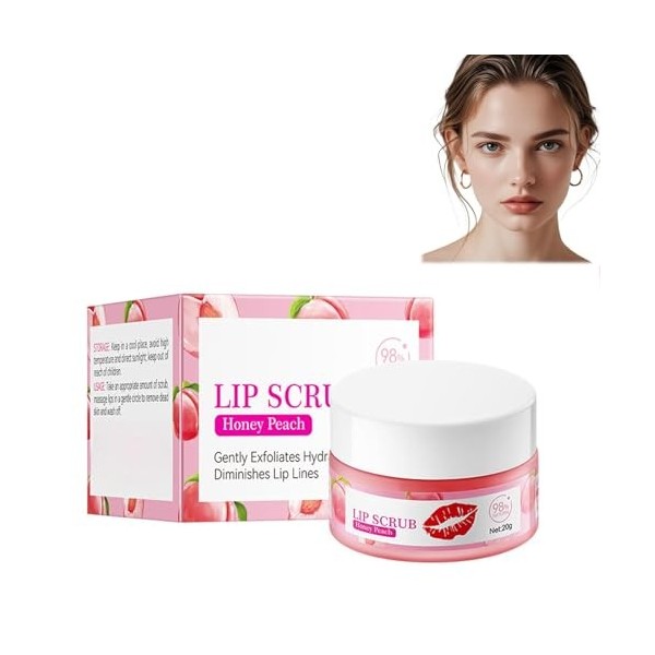 20g Masque pour les lèvres, Masque à Lèvres Hydratant, Non-adhérent, Soin Nourrissant Pour Les Lèvres Pour éclaircir les Ride