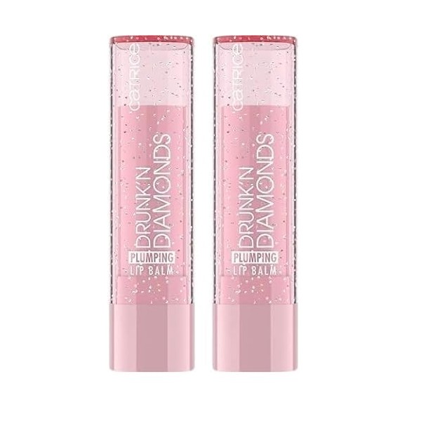 Catrice Drunkn Diamonds Baume à lèvres repulpant n° 040, marron, hydratant, nourrissant, agrandissant, brillant, végétalien,
