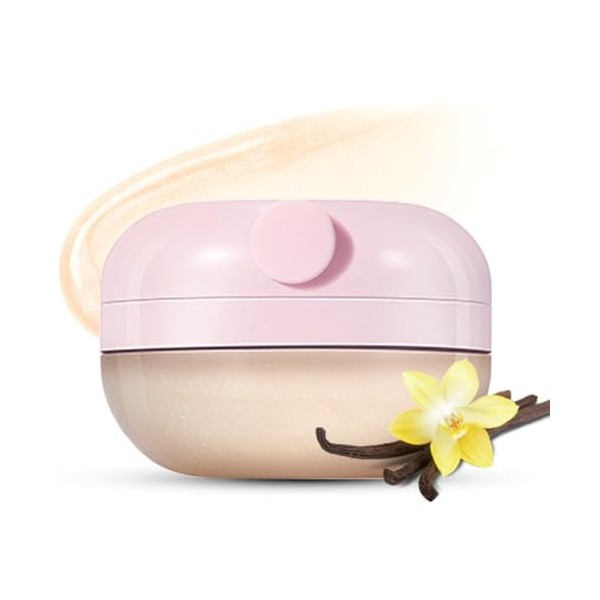 Baume à lèvres teinté - Masque à lèvres de nuit - Traitement des lèvres sèches et craquelées - Soin des lèvres naturel - Nour