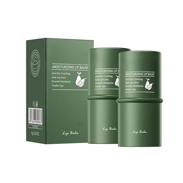 2Pcs Masque pour les lèvres, Baume à Lèvres Hydratant, Masque à Lèvres Hydratant, Non-adhérent, Soin Nourrissant Pour Les Lèv