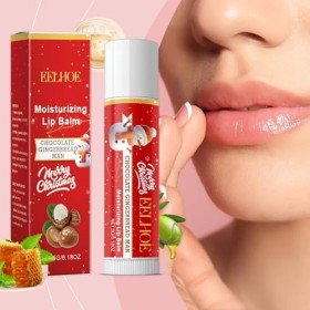 2PCS Baume à lèvres Hydratant, Pour éliminer les Peaux Mortes et les Soins de la peau des lèvres, Hydratation 24 h, Effet Nat