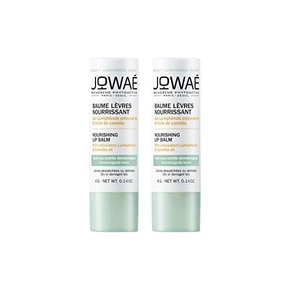 Jowae Baume à Lèvres Nourrissant, 4 g, 1 Unité, 1 Unité Lot de 2 