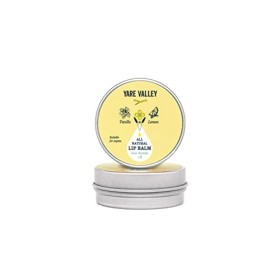 Yare Valley Oils, Baume à lèvres entièrement naturel Vanille et citron 15 g