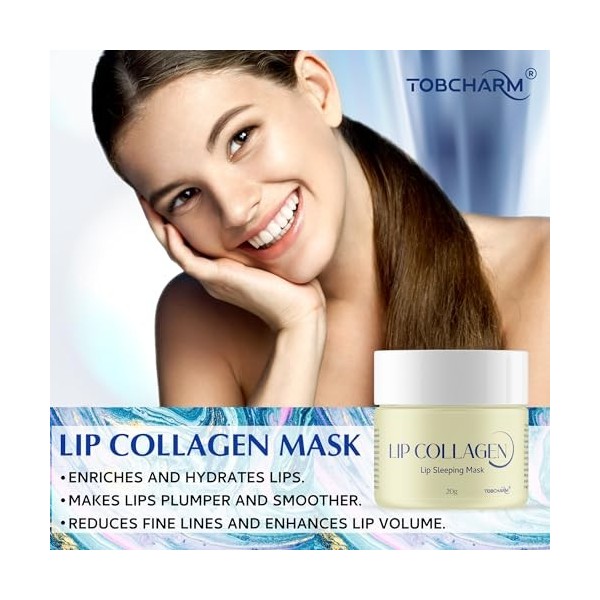 Le baume à lèvres Tobcharm - Baume à lèvres hydratant et protecteur, avec un gloss naturel et un masque apaisant.