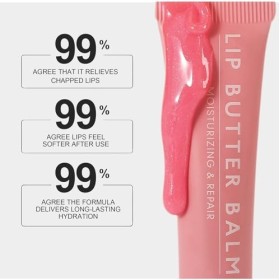 Lot de 4 baumes à lèvres teintés naturels hydratants contenant du beurre de karité hydratant pour les lèvres sèches