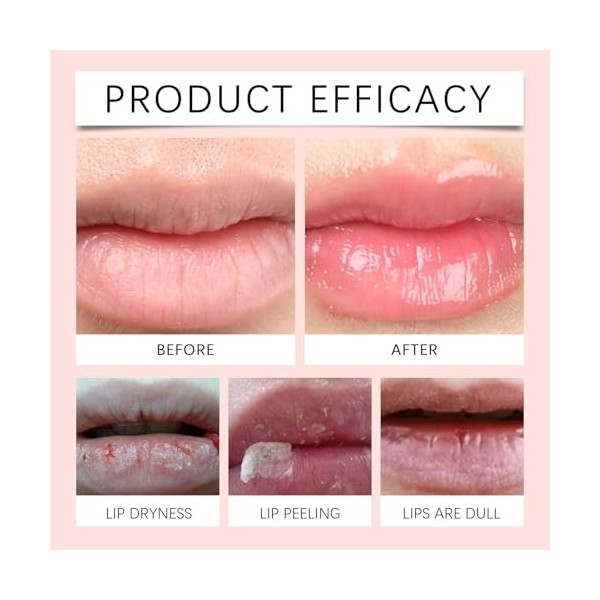 Lip Butter Balm,Baume Au Beurre Pour Les Lèvres,Baume à Lèvres,Crème Baume Pour Les Lèvres à Lextrait De Plante,Baume à lèvr