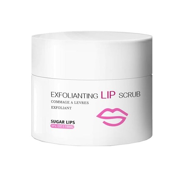 Peeling Naturel des Lèvres,Gommage Lèvres Hydratant,Gommage Lèvres Rides Fines,Éclaircissant Pour Les Lèvres Foncées,Masque d