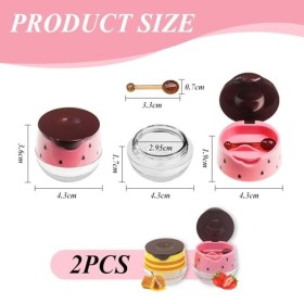 Pack De 2 Produits De Soin Des Lèvres, Produits Réparateurs Pour Les Lèvres, Produits Hydratants Pour Les Lèvres, Baume À Lèv