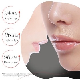 Masques à Lèvres en Cristal de Collagène,Masque à Lèvres Hydratant,Masque Hydratant pour les Lèvres,Patch Lèvres Nourrissant 