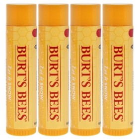 Burts Bees Jingle Balms by Burts Bees for Unisex - 4 Pc 0.15oz Lip Balm - Let Is Now, 0.15oz Lip Balm - Be Jolly, 0.15oz Sip 