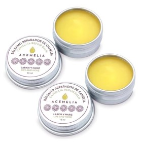 ACEMELIA | Pack de 2 Baumes à Lèvres Réparateurs 2 x 10 ml | Nez et Lèvres | Réparation et Hydratation Intenses pour Lèvres S