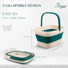 Bain de pieds - Baignoire pliable pour les pieds