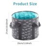 Seau Pliable pour tremper Les Pieds, Baignoire, 25LBain de Pieds Portable, Spa, trempage Pieds Maison, pédicure Bassin, Campi